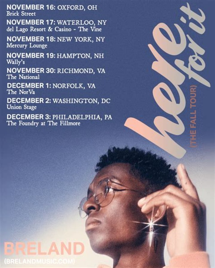 Breland Announces Fall 2022 Headlining Tour