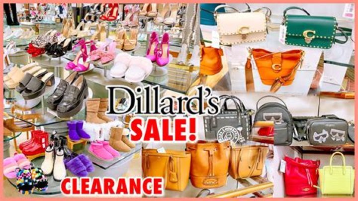 Dillard's Clearance Centers Selling Designer Items for as Low as $8