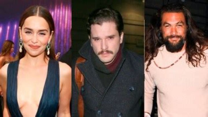 Emilia Clarke Reunites With Her ‘GoT’ Loves Jason Momoa & Kit Harington For Her Bday — Cute Pic