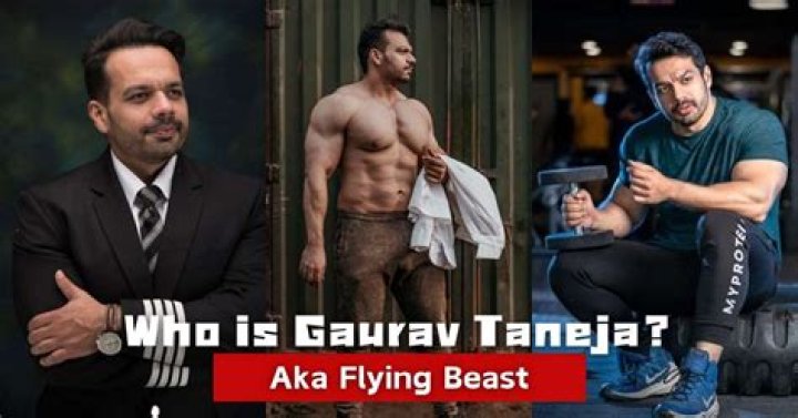 Gaurav Taneja (Flying Beast) Height, Weight, Age, Facts, Body Statistics