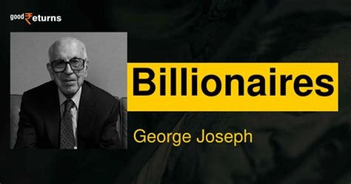 George Joseph Net Worth | Celebrity Net Worth
