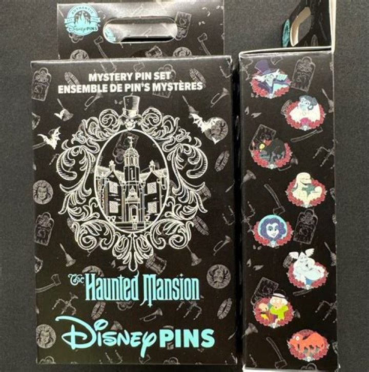 Haunted Mansion Pin Set | Celebrations Press