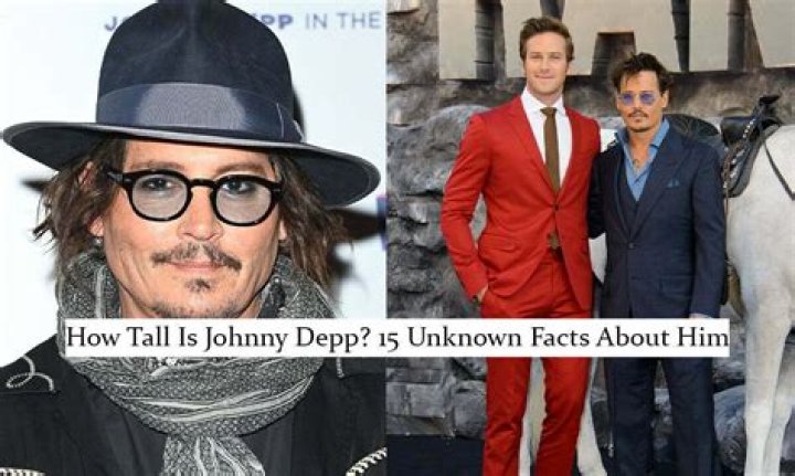 How Tall Is Johnny Depp?