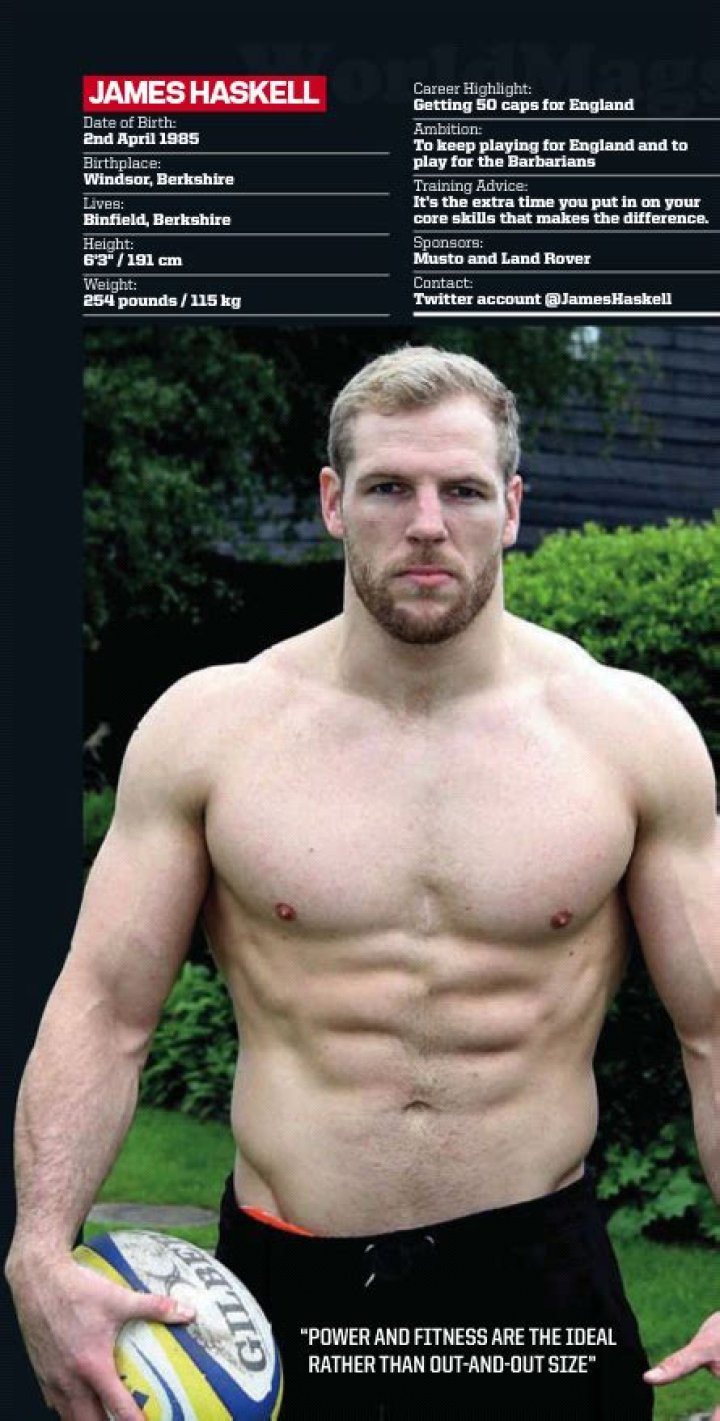 James Haskell Height, Weight, Age, Body Statistics