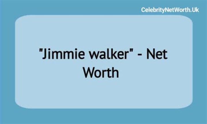 Jimmie Walker Net Worth | Celebrity Net Worth