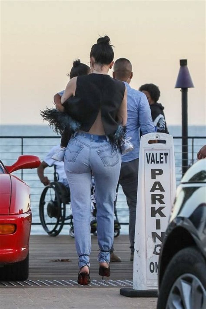 Kylie Jenner & Stormi, 1, Rock Matching Messy Buns In Malibu After Lavish Italian Vacation — Pics