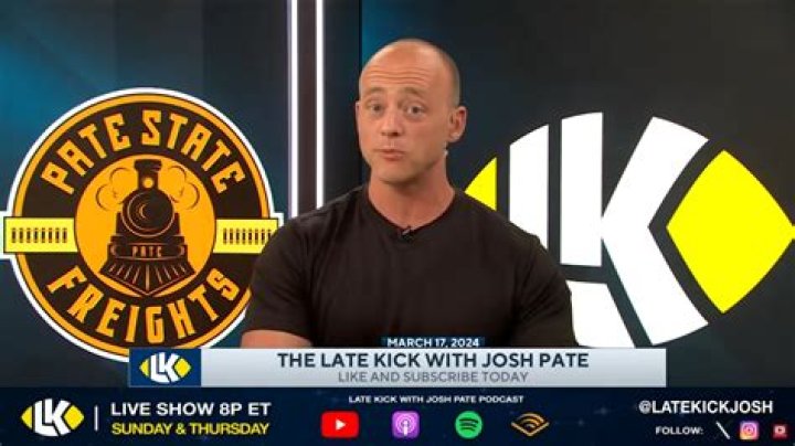 Late Kick with Josh Pate Youtuber overview