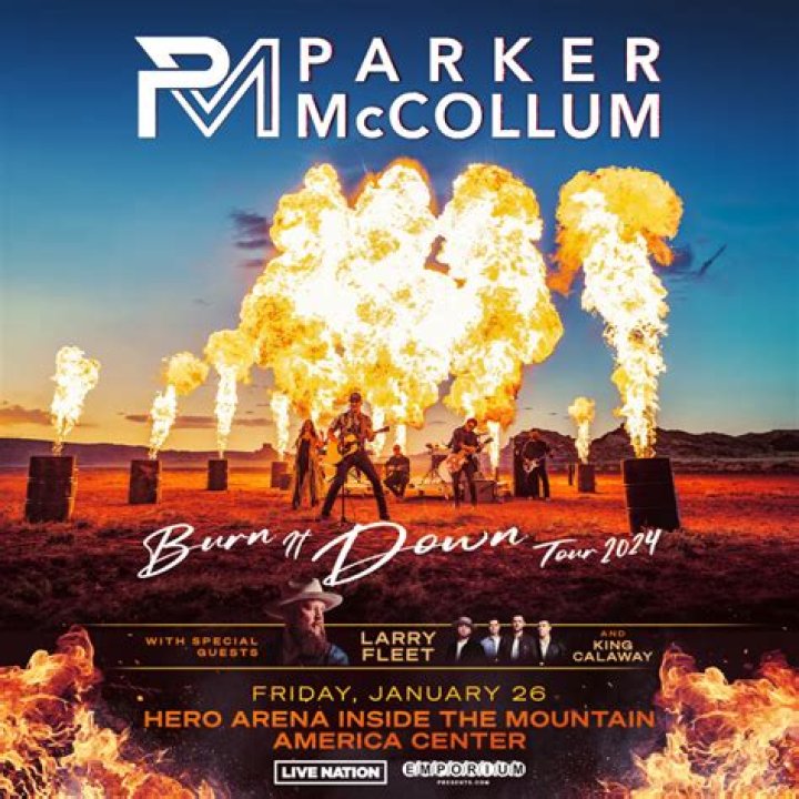 Parker McCollum Announces The Burn It Down Tour For 2024