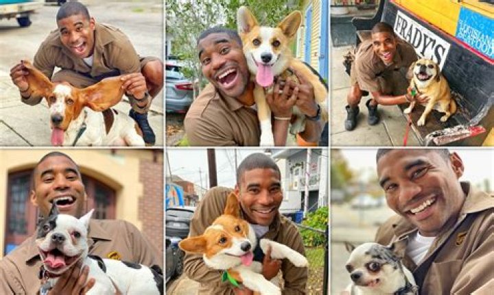 These Photos of UPS Drivers With Dogs Will Make Your Day