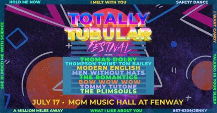 Totally Tubular Festival With Modern English, The Romantics & More Add Dates Due To Overwhelming Demand