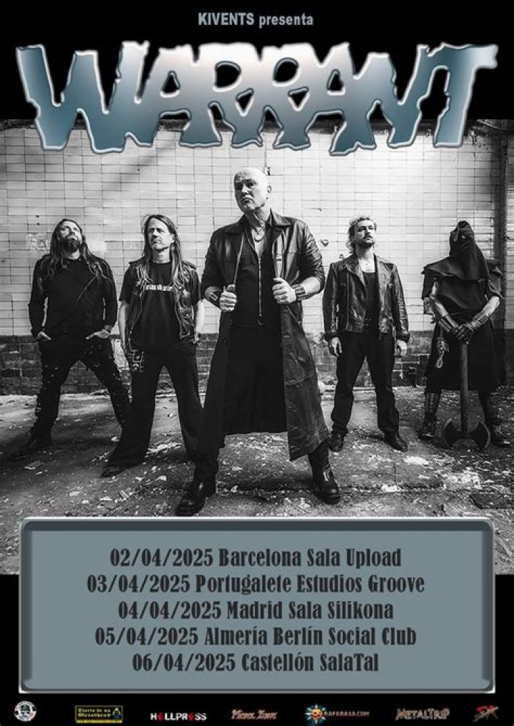 Warrant Reunite For Summer Tour