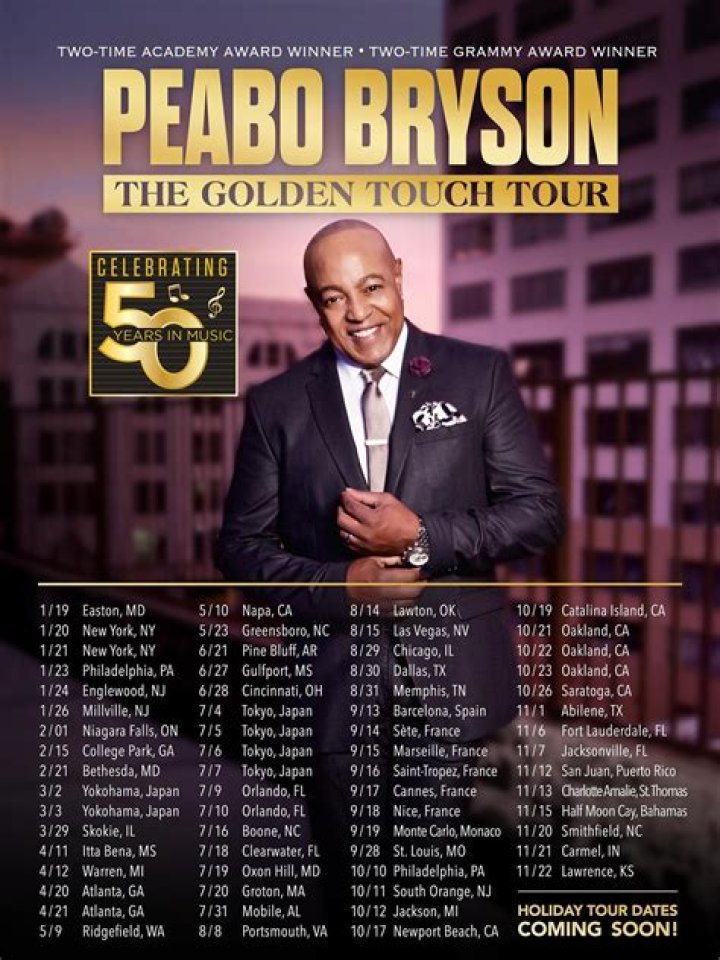 Who is Peabo Bryson Dating Now?